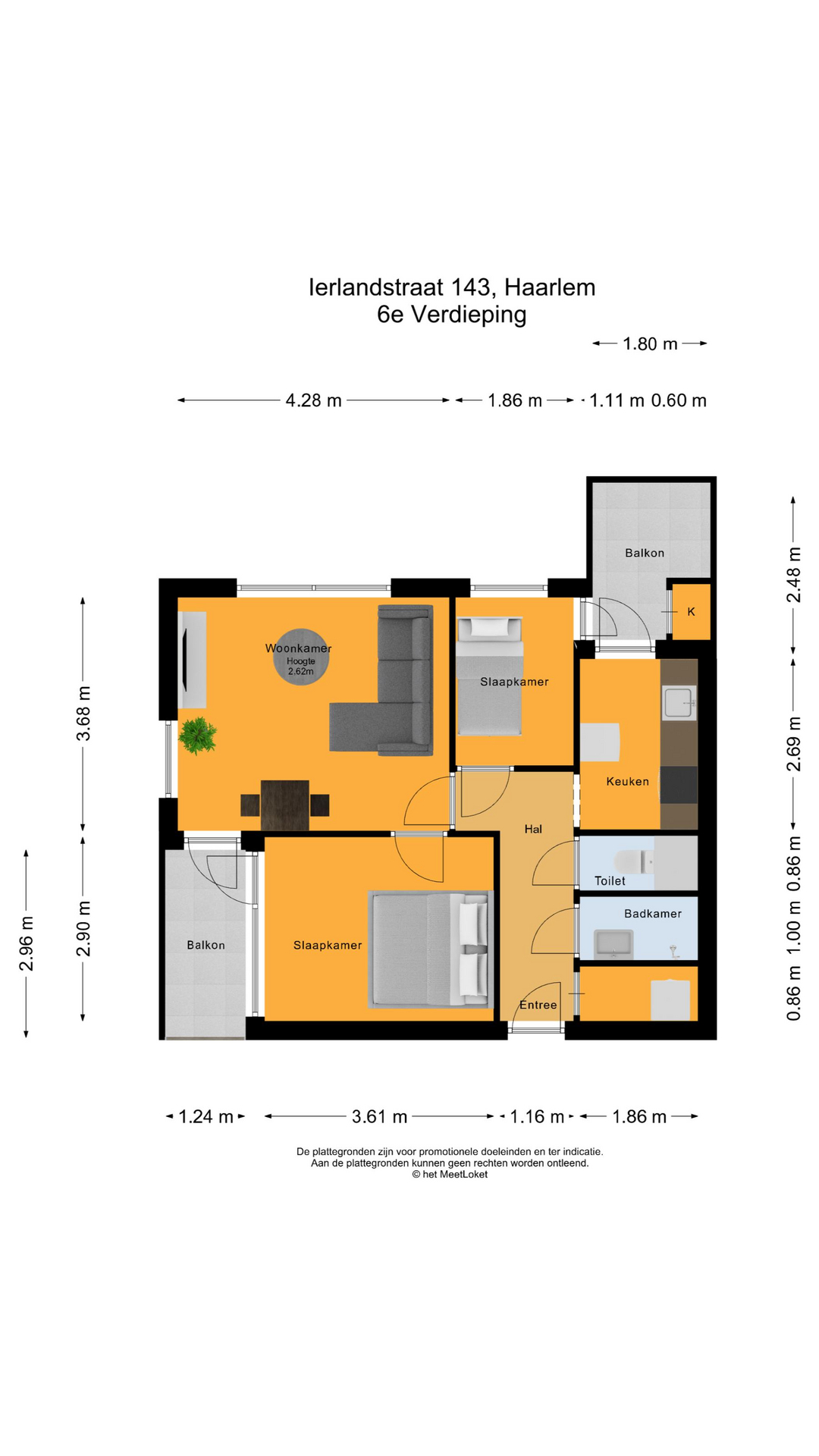 Ierlandstraat 143 , 2034 LM Haarlem map